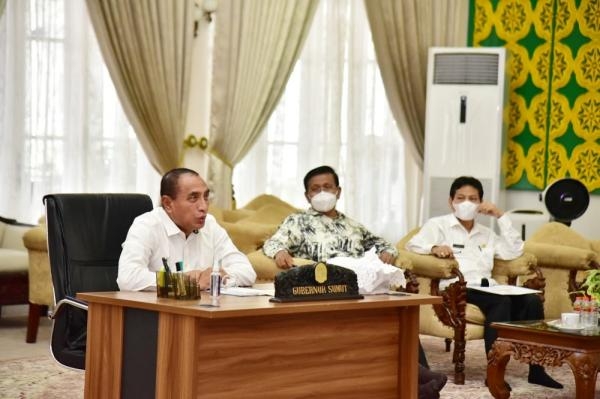 Sumut Bebas PPKM Level 4, Edy Rahmayadi : Tetap Waspada